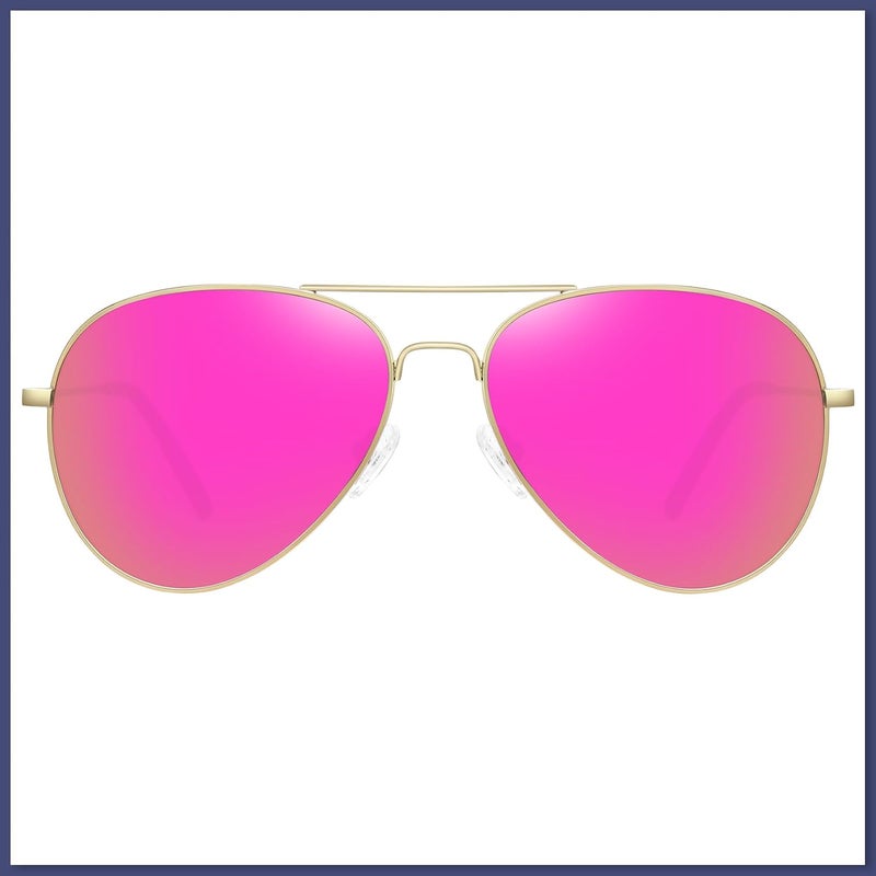 WOWSUN Classic Polarized Aviator Sunglasses for Women Men - Image 5